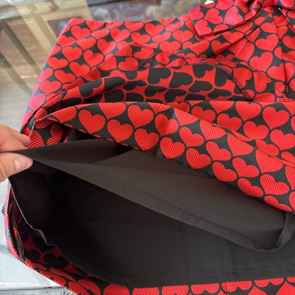 J. Crew Heart patterned skirt with bow on left hip - Picture 5 of 11